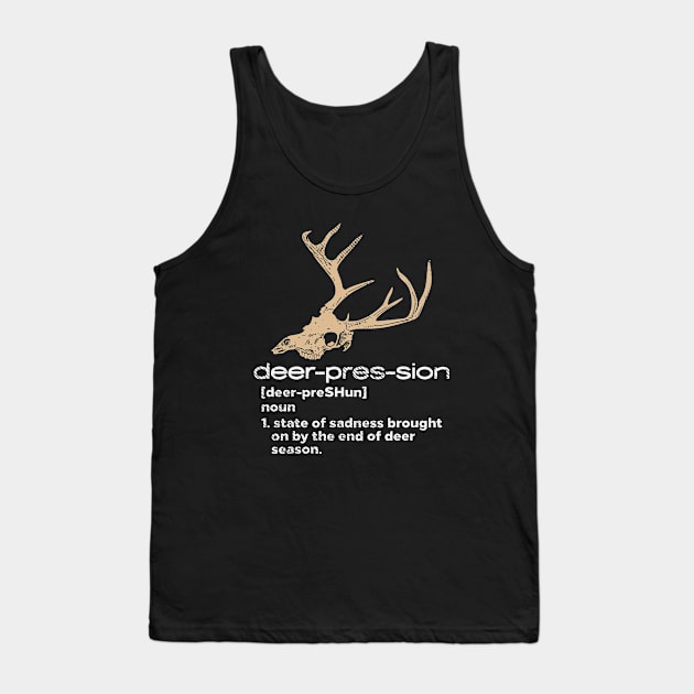 Deer-Pres-Sion Tank Top by maxdax